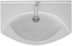 Misty Мебель для ванной Чегет 75 L белая – фотография-5